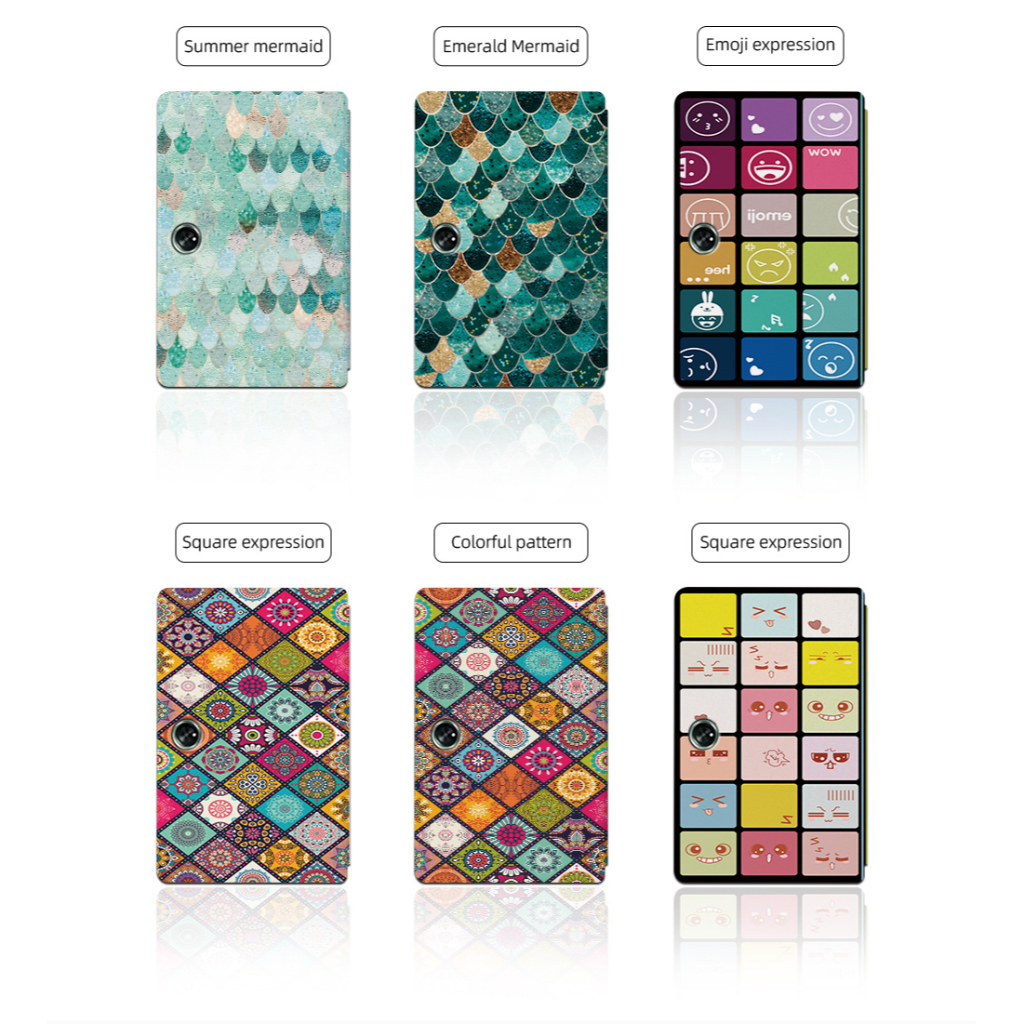 Untuk OnePlus Pad (2023) 11.61 &quot;1+Pad Fashion Tablet Case Fancy Color Lattice Series Flip Stand Casing PU Leather Cover Pelindung