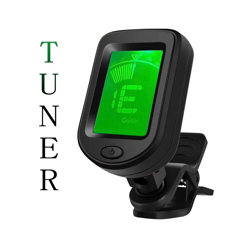 Tuner Gitar Akustik Folk Biola Ukulele Bass Electronic Tuning Tuner Stringed Guitar Bass Tuner