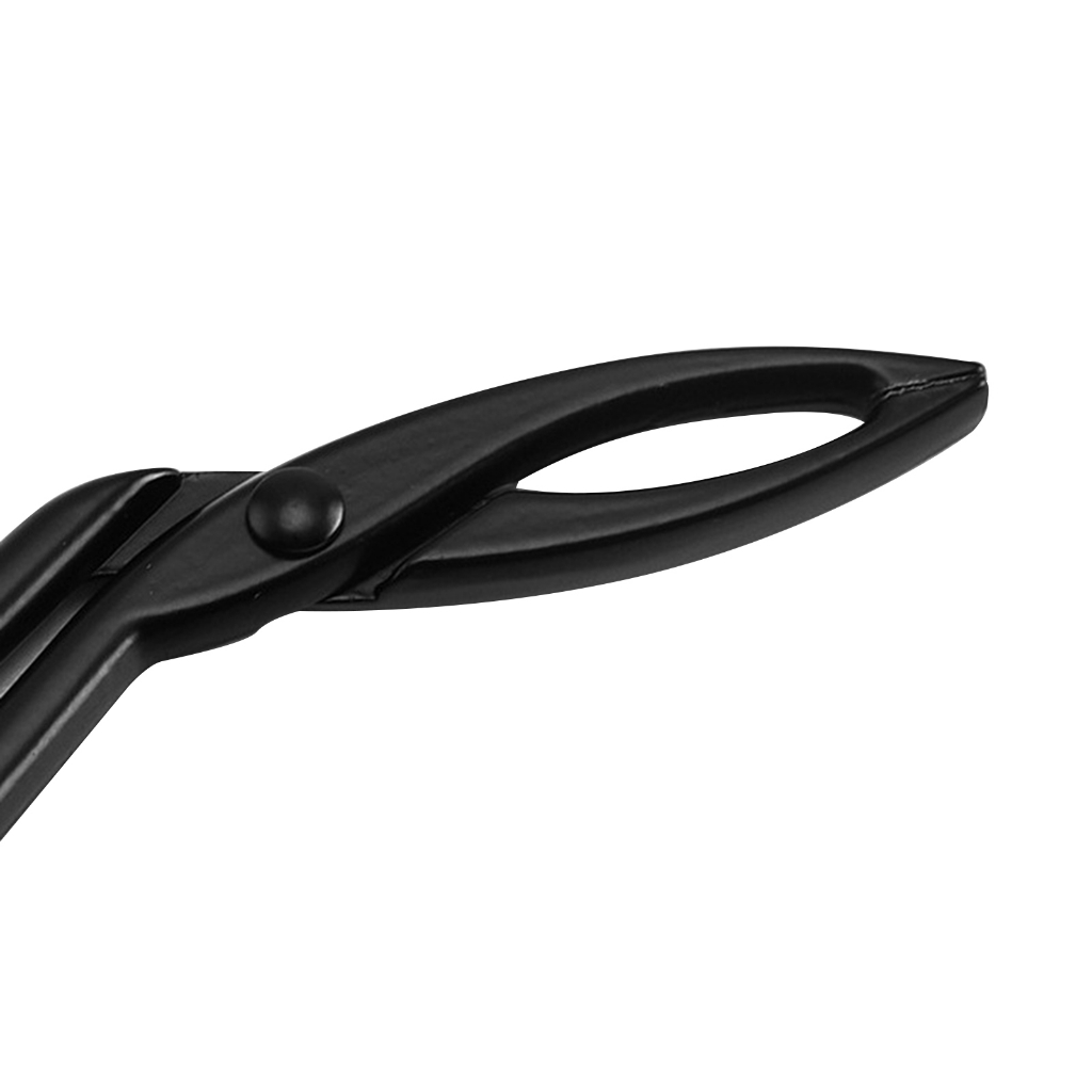 [Predolo1] Pinset Alis Gunting Gagang Pegangan Nyaman Flat Tip Tweezer Trimming