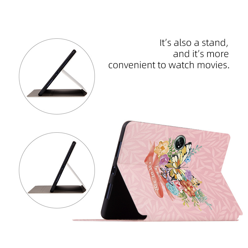 Untuk OnePlus Pad (2023) 11.61 &quot;1+Pad Fashion Tablet Perlindungan Case Flip Book Fancy Color Butterfly PU Leather Stand Cover