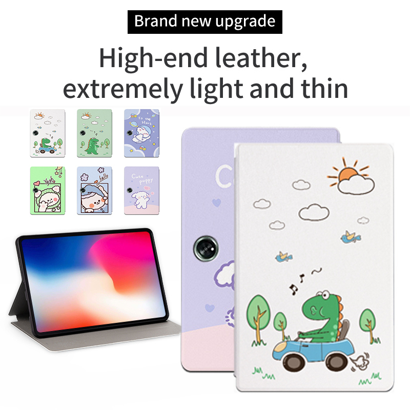 Untuk OnePlus Pad (2023) 11.61 &quot;1+Pad Fashion Tablet Pelindung Case Kualitas Tinggi Pola Lucu Kartun Anime Flip Kulit Stand Cover