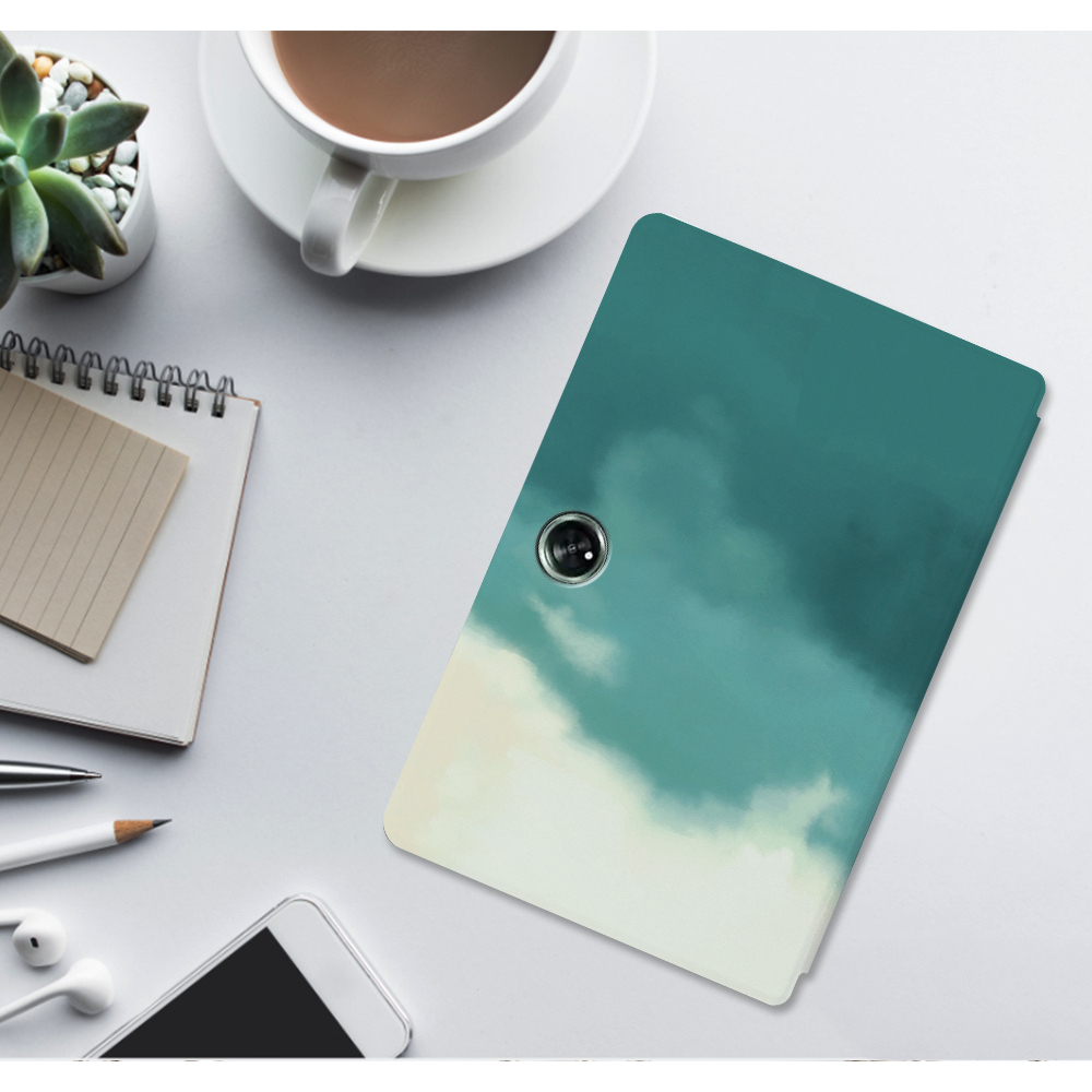 Untuk OnePlus Pad (2023) 11.61 &quot;1+Pad Fashion Tablet Pelindung Case Kualitas Tinggi Cat Air Seni Lukisan Flip Kulit Stand Cover