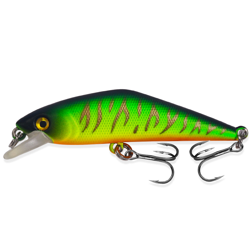 Hengjia Baru Laser Ikan Kecil 5.7cm/3.4g Wobblers Memancing Umpan Keras Umpan Panjang Pengecoran Buatan Umpan Keras Crankbait Bass Pike Bertengger Alat Pancing