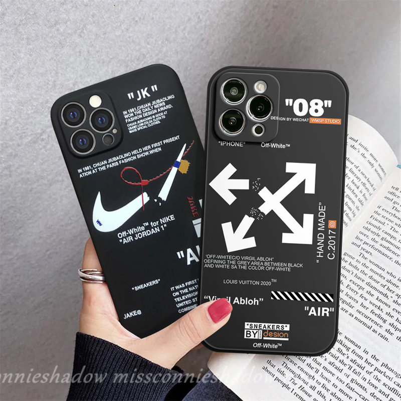 Xiaomi Redmi 12C 10C 10a1 10 9A 9C NFC 9T Note 11 9pro 9 11Pro 10 8 10Pro 10S Mi POCO M5 M4 Pro F4 F3 M3 Pro X3 Mi 11 lite 10T Fashion Off. Casing Nike N.B.A Lakers Kobe Putih