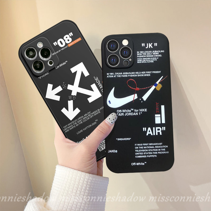 Xiaomi Redmi 12C 10C 10a1 10 9A 9C NFC 9T Note 11 9pro 9 11Pro 10 8 10Pro 10S Mi POCO M5 M4 Pro F4 F3 M3 Pro X3 Mi 11 lite 10T Fashion Off. Casing Nike N.B.A Lakers Kobe Putih