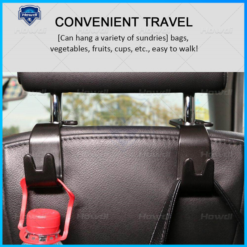 Kreatif Kursi Mobil Truk Truk Mantel Belakang Kait Organizer Universal Headrest Mount Tempat Penyimpanan Auto Bag Hanger