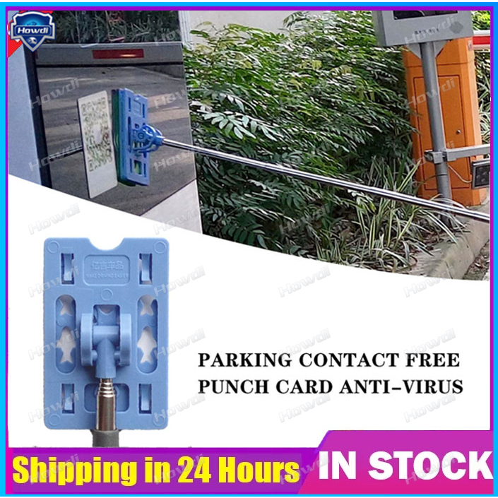 Tongkat Pembayaran Tanpa Kontak Parkir Mobil Adjustable Touch N Go Stick Holder Touch And Go Toll Card Stick Holder Aksesoris Tahan Lama