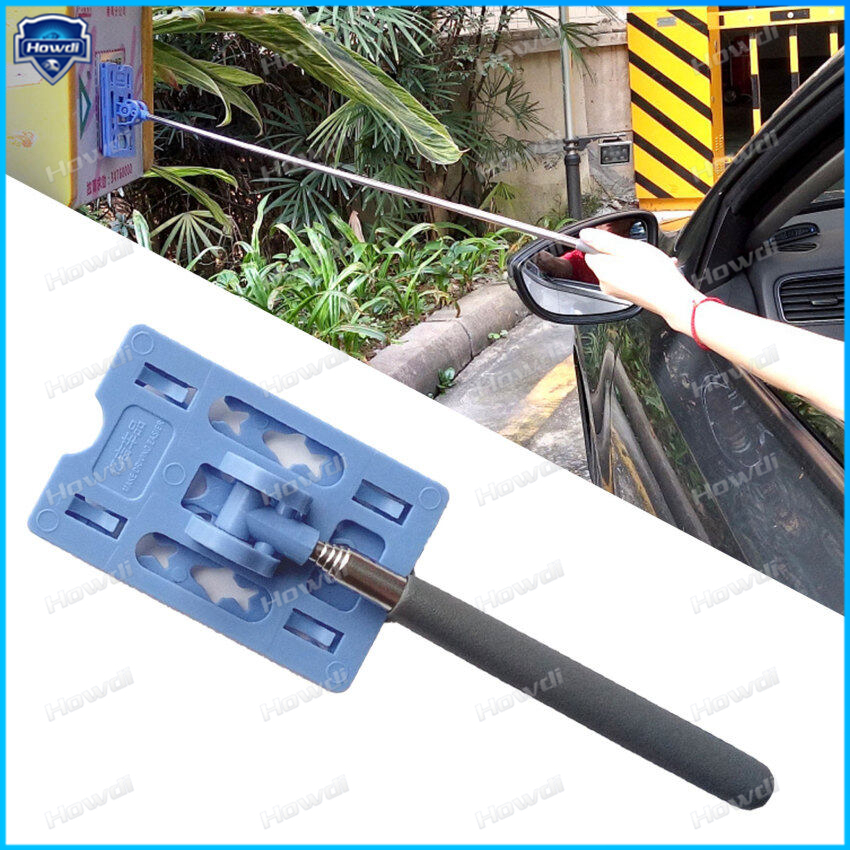 Tongkat Pembayaran Tanpa Kontak Parkir Mobil Adjustable Touch N Go Stick Holder Touch And Go Toll Card Stick Holder Aksesoris Tahan Lama