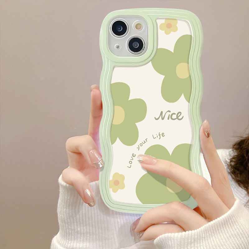 Casing Soft Case TPU Motif Lukisan Cat Minyak Bunga Untuk IPhone 11 / 14 / 12 / 13 Pro MAX / 7 / 8 + / XR / 6 / 6s / 14 + / X / XS MAX / SE 2020