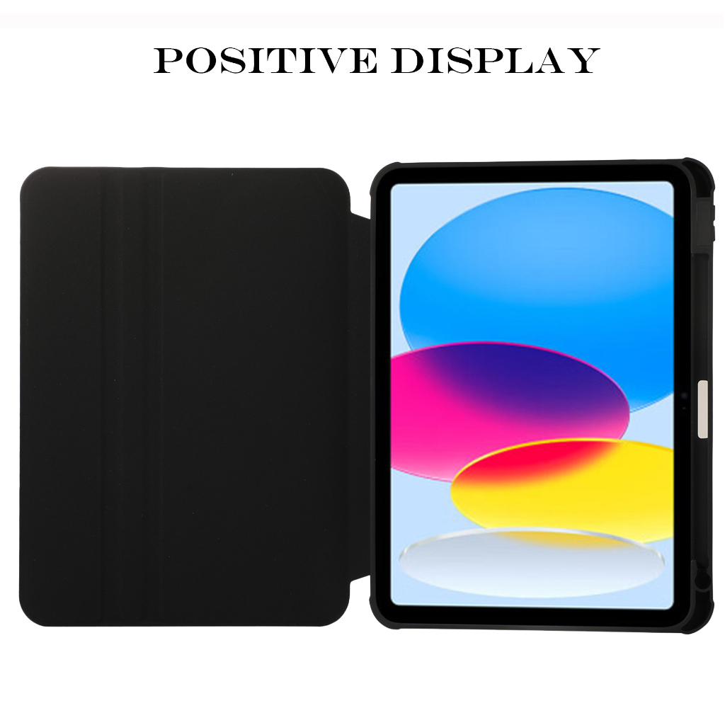 Untuk Ipad10 (2022) 10.9 &quot;10th Gen iPad 10.2 9th 8th 7th Gen Pro 11 10.5 6 5 9.7 2017 2018 Air5 4 3 2 Fashion360° Rotating Acrylic Clear Cover Tablet Pelindung Flip Stand Case