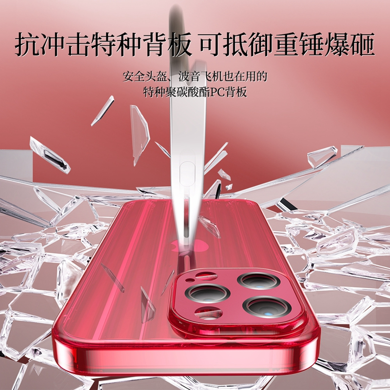 Tiktok net red Heat dissipating glacier is suitable for iPhone 14 Pro Max phone case lens film full bag dust-proof 2023 new iPhone 13 Pro Max Phone case