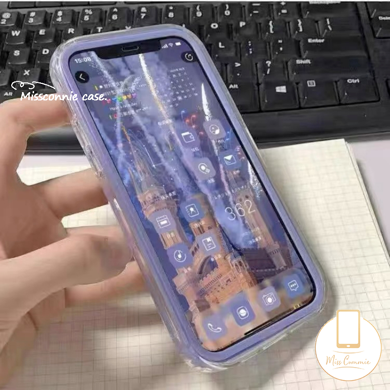 Case Transparan Anti Jatuh Untuk Redmi 10 9A 10C 9T 9C NFC 10A Note 11 Lite 8 9 8Pro Note9Pro Max 10pro Max Plus 11Pro + Mi 12 11T 11X 12Pro M4 M3 Case Bahan TPU Untuk Iphone