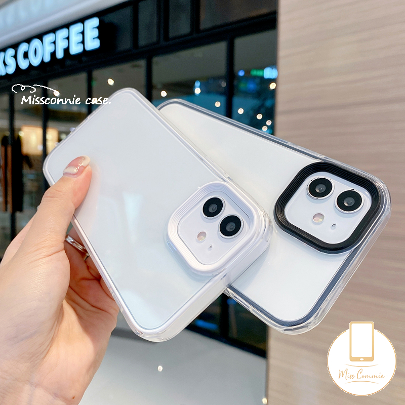 Case Transparan Anti Jatuh Untuk Redmi 10 9A 10C 9T 9C NFC 10A Note 11 Lite 8 9 8Pro Note9Pro Max 10pro Max Plus 11Pro + Mi 12 11T 11X 12Pro M4 M3 Case Bahan TPU Untuk Iphone