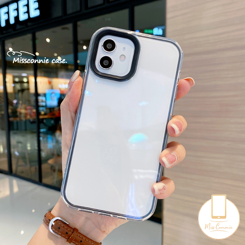 Case Transparan Anti Jatuh Untuk Redmi 10 9A 10C 9T 9C NFC 10A Note 11 Lite 8 9 8Pro Note9Pro Max 10pro Max Plus 11Pro + Mi 12 11T 11X 12Pro M4 M3 Case Bahan TPU Untuk Iphone