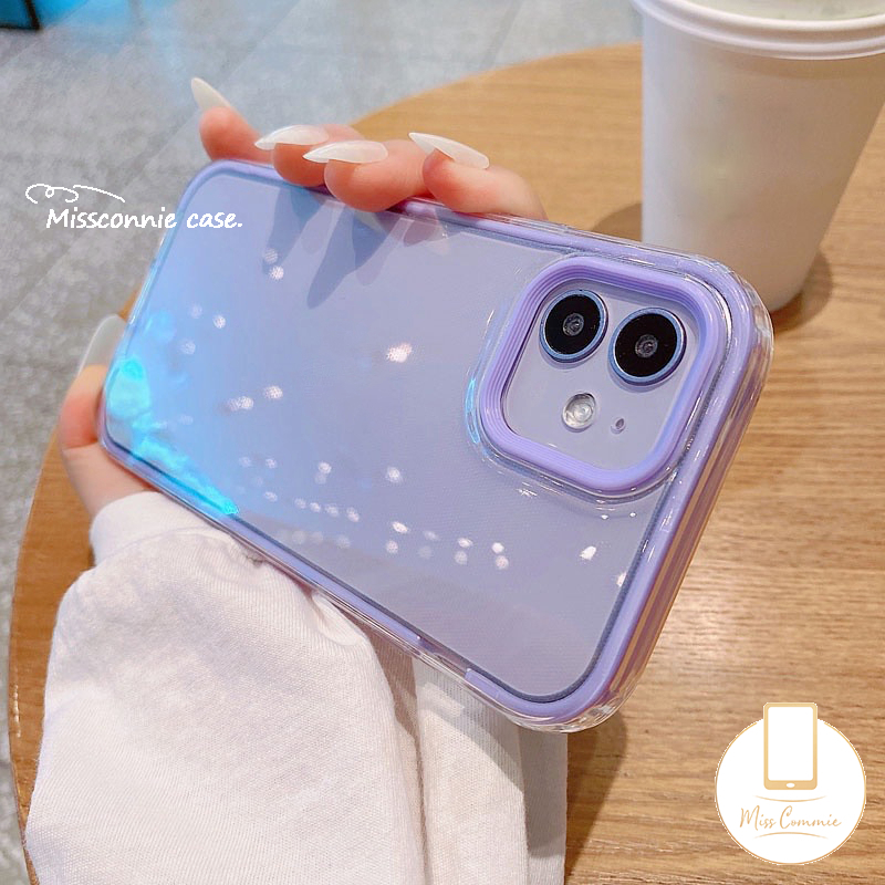 Case Transparan Anti Jatuh Untuk Redmi 10 9A 10C 9T 9C NFC 10A Note 11 Lite 8 9 8Pro Note9Pro Max 10pro Max Plus 11Pro + Mi 12 11T 11X 12Pro M4 M3 Case Bahan TPU Untuk Iphone