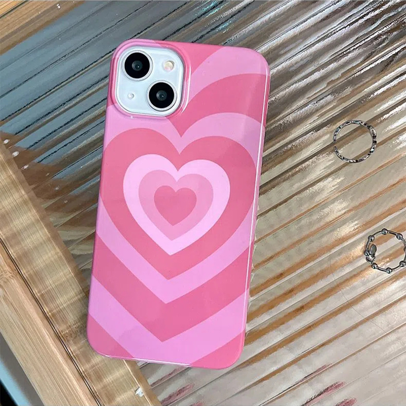 IPHONE Case Cocok Untuk Iphone7 8 Plus 11 13 12 14 Pro Max XR X XS Max SE 2020 Candy Glossy Shockproof Protection Camera Rose Red Label Kartun Cherry Lembut TPU Silicon Back Cover