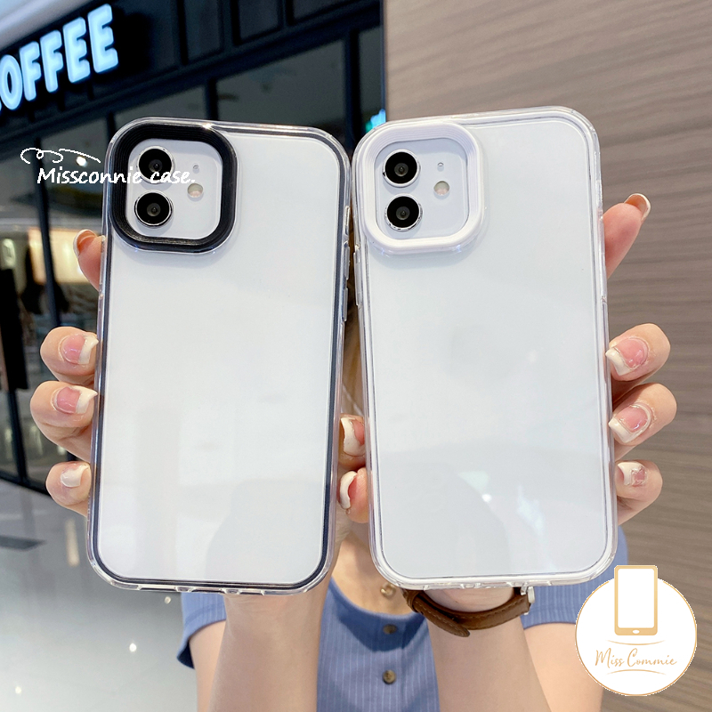 Case Transparan Anti Jatuh Untuk Redmi 10 9A 10C 9T 9C NFC 10A Note 11 Lite 8 9 8Pro Note9Pro Max 10pro Max Plus 11Pro + Mi 12 11T 11X 12Pro M4 M3 Case Bahan TPU Untuk Iphone