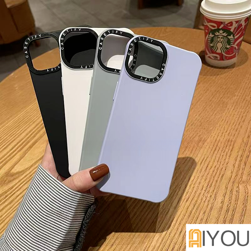 Soft Case Silikon Matte Shockproof Anti Jatuh Untuk iPhone 14 13 12 11 Pro MAX XR IX XS MAX 7Plus 8Plus