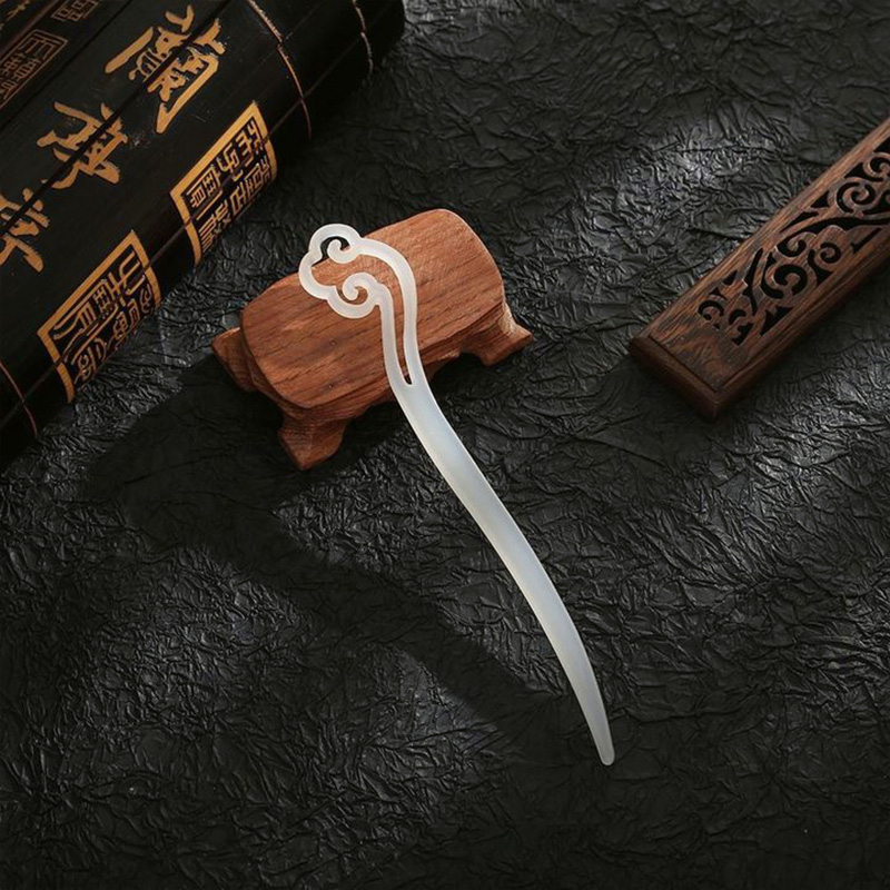 【antop】Gaya Cina Baru Elegan Retro Hadiah Han PakaianGadis Serbaguna Asam Asetat Jepit Rambut Aksesoris Pakaian Sederhana DIY Jepit Rambut