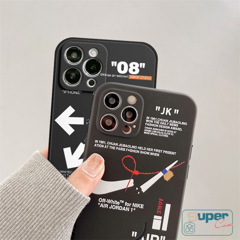 Vivo Y17 Y16 Y02 Y02S Y35 Y22 V23 V25 E Y22S Y15A Y15S Y20S Y21 Y12I Y12S Y20A Y12A Y21S Y20I Y51A Y20S Y53S Y91 Y95 Y51 Y93 Y91C Y53 Trendy Keren Merk Off-White N.I.K.E Soft Case