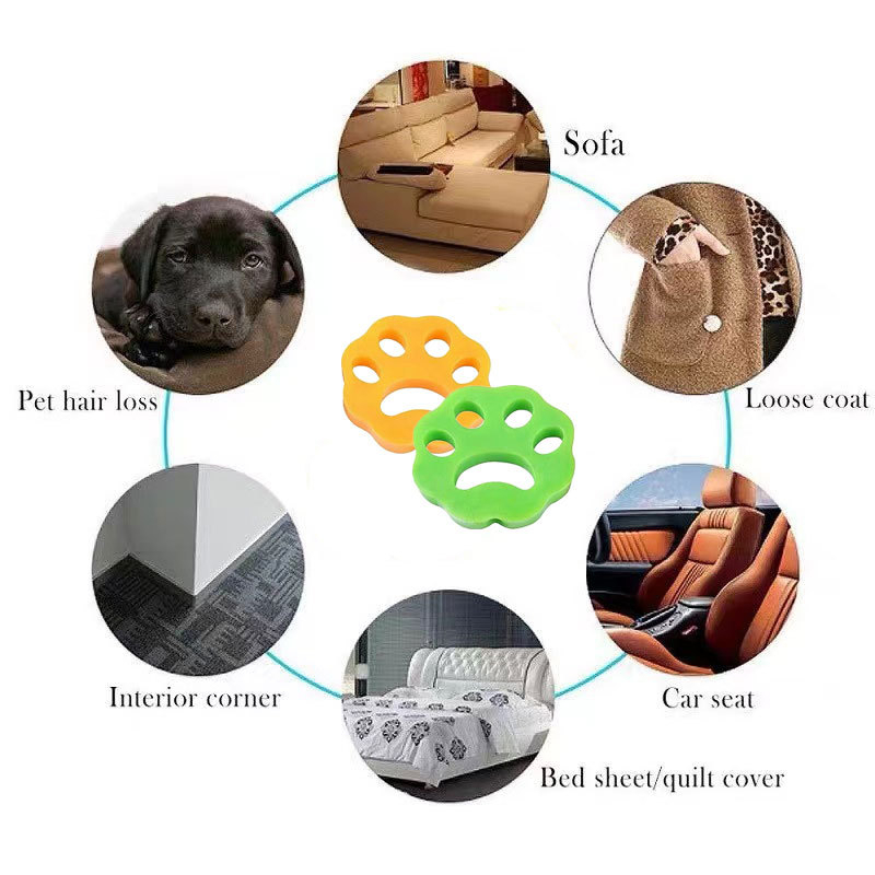 Pet Fur Catcher Reusable Washing Machine Hair Remover Bola Penyaring Pembersih Aksesoris Laundry Reusable