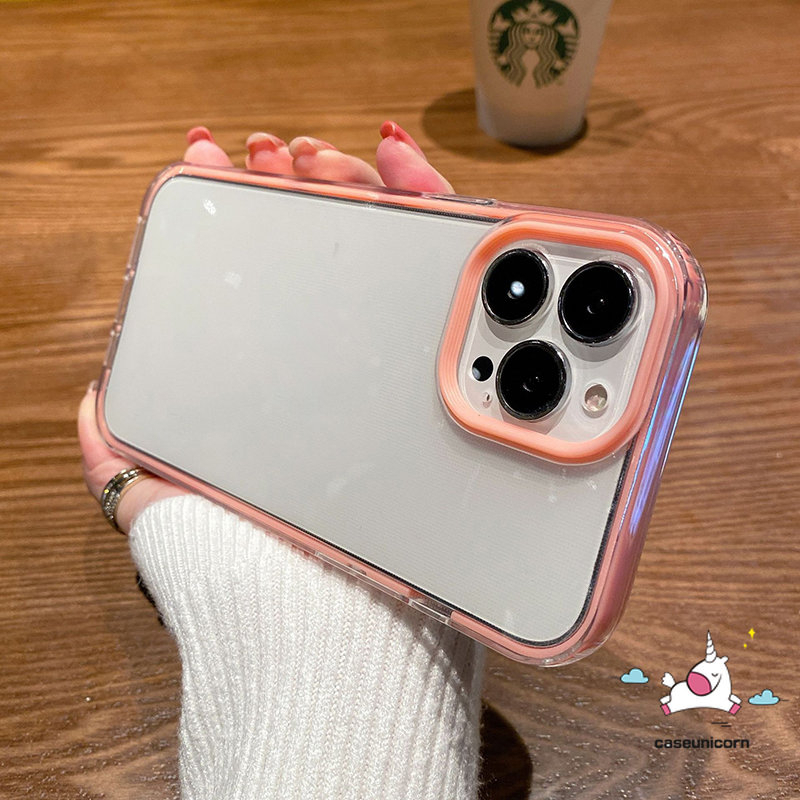 Casing Vivo Y11 Y02 Y15 Y20 Y15s Y21 Y31 Y33s Y91C Y16 Y02s Y22 Y22s Y35 Y15A Y12 Y20i Y76 Y91 Y50 Y95 Y30 Y30i Y01 Y12i Y17 Y12s Y20s G Bening Kristal 3in1 Soft Case Tahan Guncangan