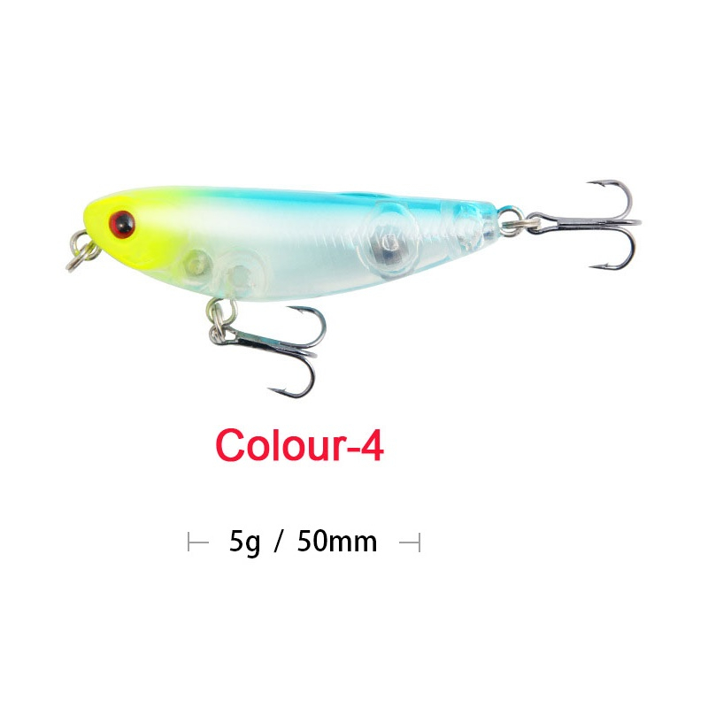 6Pcs Baru Pensil Ikan Kecil Memancing Minnow Umpan 5 Cm/5g Swimbait Fishing Lure Memancing Umpan Mengambang Ikan Wobber Kecil Pensil Umpan Perangkat Berburu