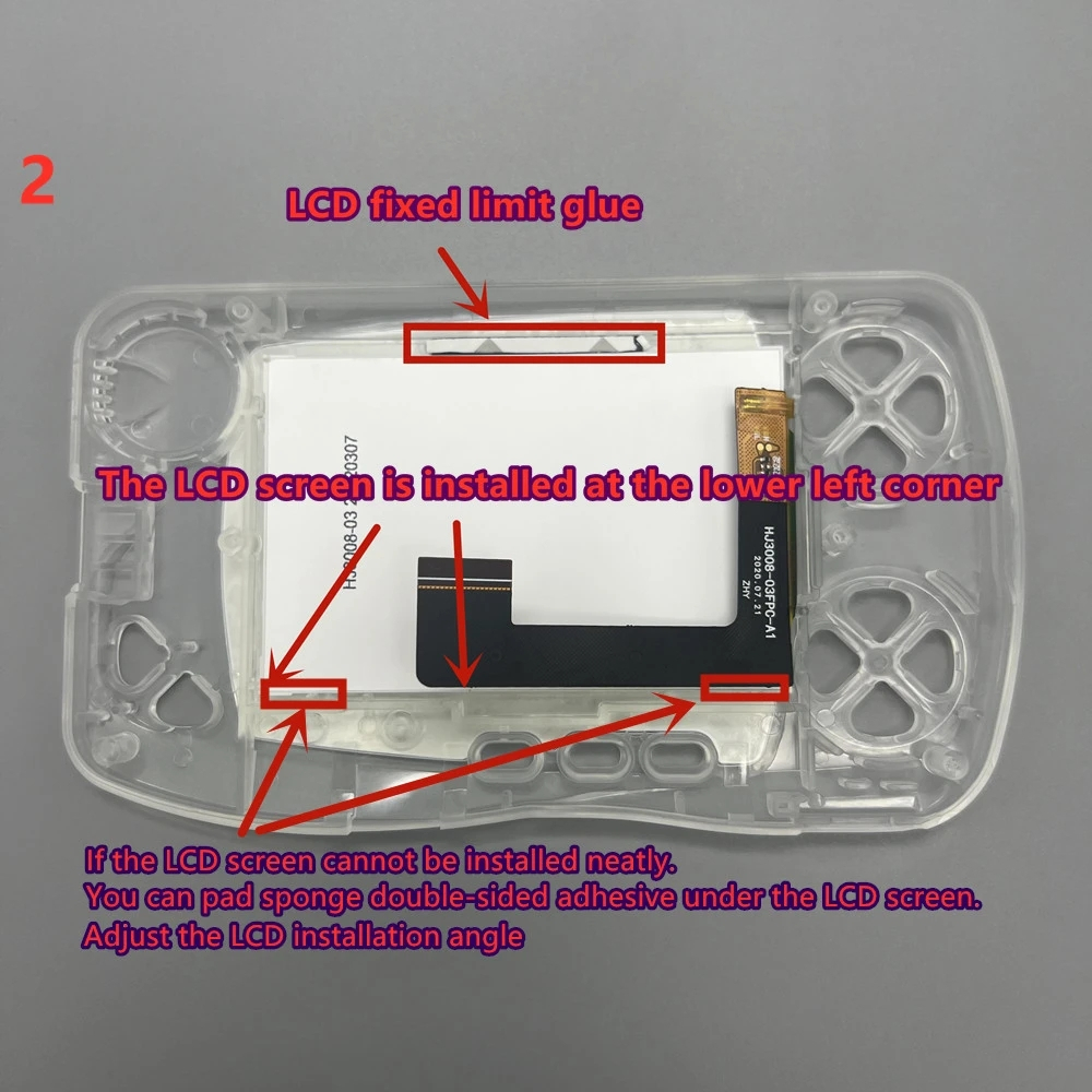 Wsc IPS Layar LCD DIY Kit Backlight Kecerahan Untuk Bandai Wonder Swan Color WSC