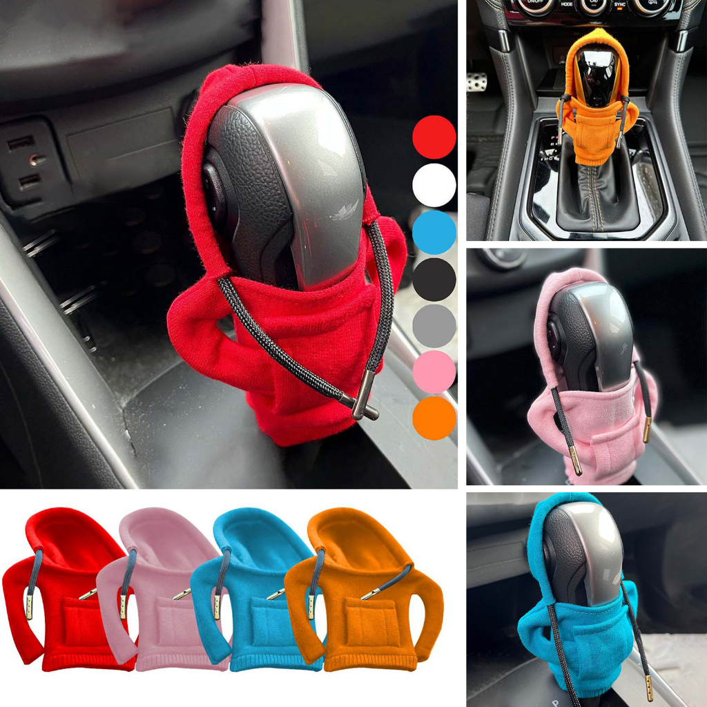 Suppmodel Warna Cerah Penutup Tuas Gigi Perlengkapan Kendaraan Universal Manual Mobil Gear Stick Cover Kreatif