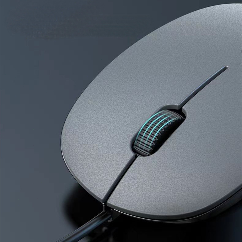 Mouse Kabel Mute Mouse Ultra-Tipis Silent Mouse Ergonomic Mouse