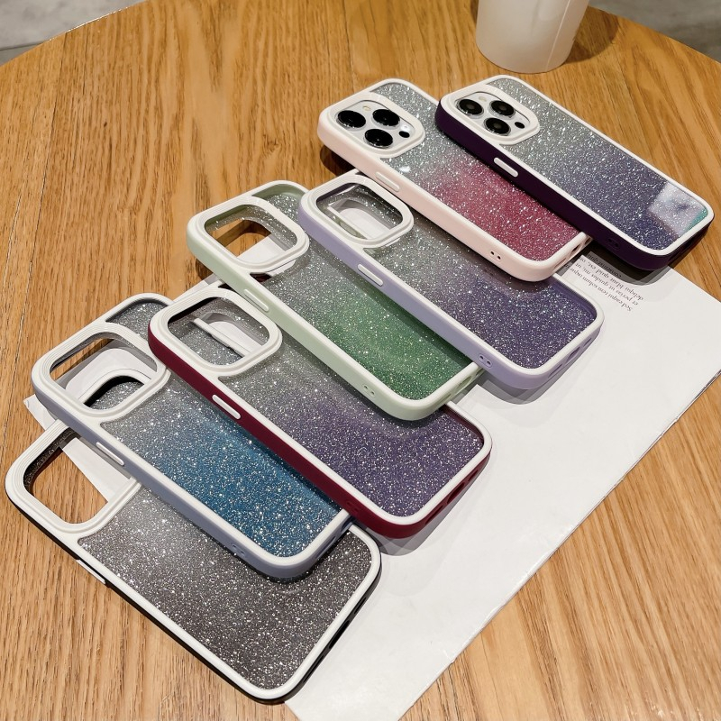 Casing Untuk iPhone 7plus 8plus Xs max X Xr Xs Flash Casing Ponsel Transparan Tahan Guncangan hard cover