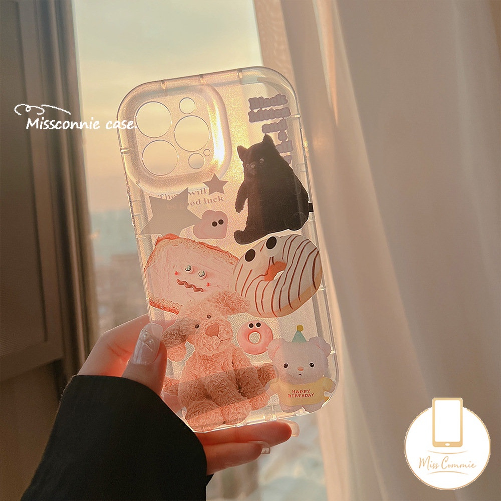 Untuk Samsung A04 A13 A12 A04s A54 A34 A14 A20s A22 A10s A71 A52 A02s A32 A30s A50 A04E A50s A51 A31 A52s A11 A03s A23 A03 A20 A30 A21s M23 Art Newspaper Label Anjing Lucu Airbag Case