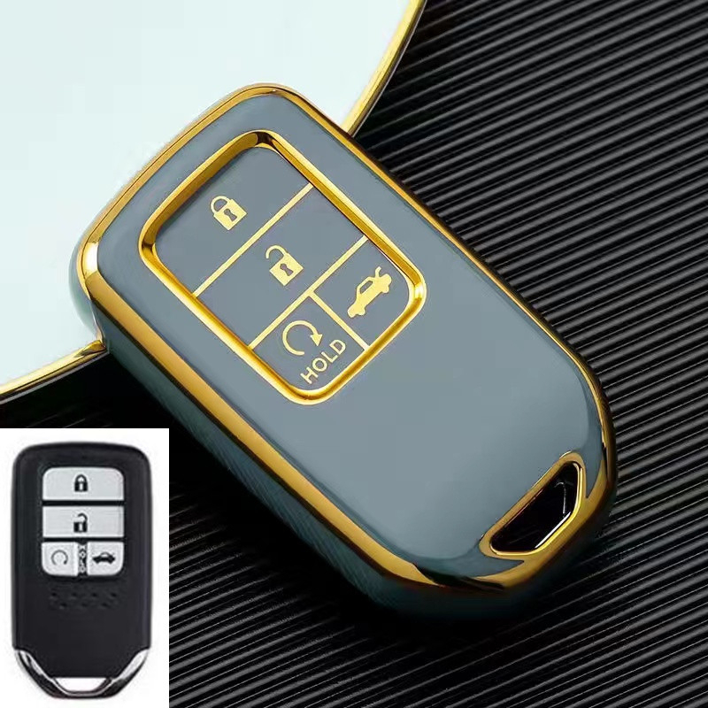 Case Kunci Remote Bahan Silikon Untuk Honda Civic FC / City 2020 to 2021 Keyless / Key Less / Entry Start