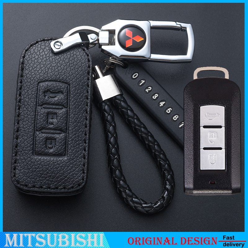 Cover kunci mobil Mitsubishi PAJERO SPORT Triton Outlander Mirage ASX Lancer Keyless