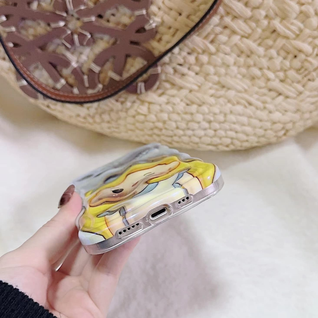 IPHONE Bingkai Foto Happy Cute Girl Princess Desain Gelang Merah Casing Ponsel Kompatibel Dengan Iphone12 13 14 11 Pro Max Ggrzxc