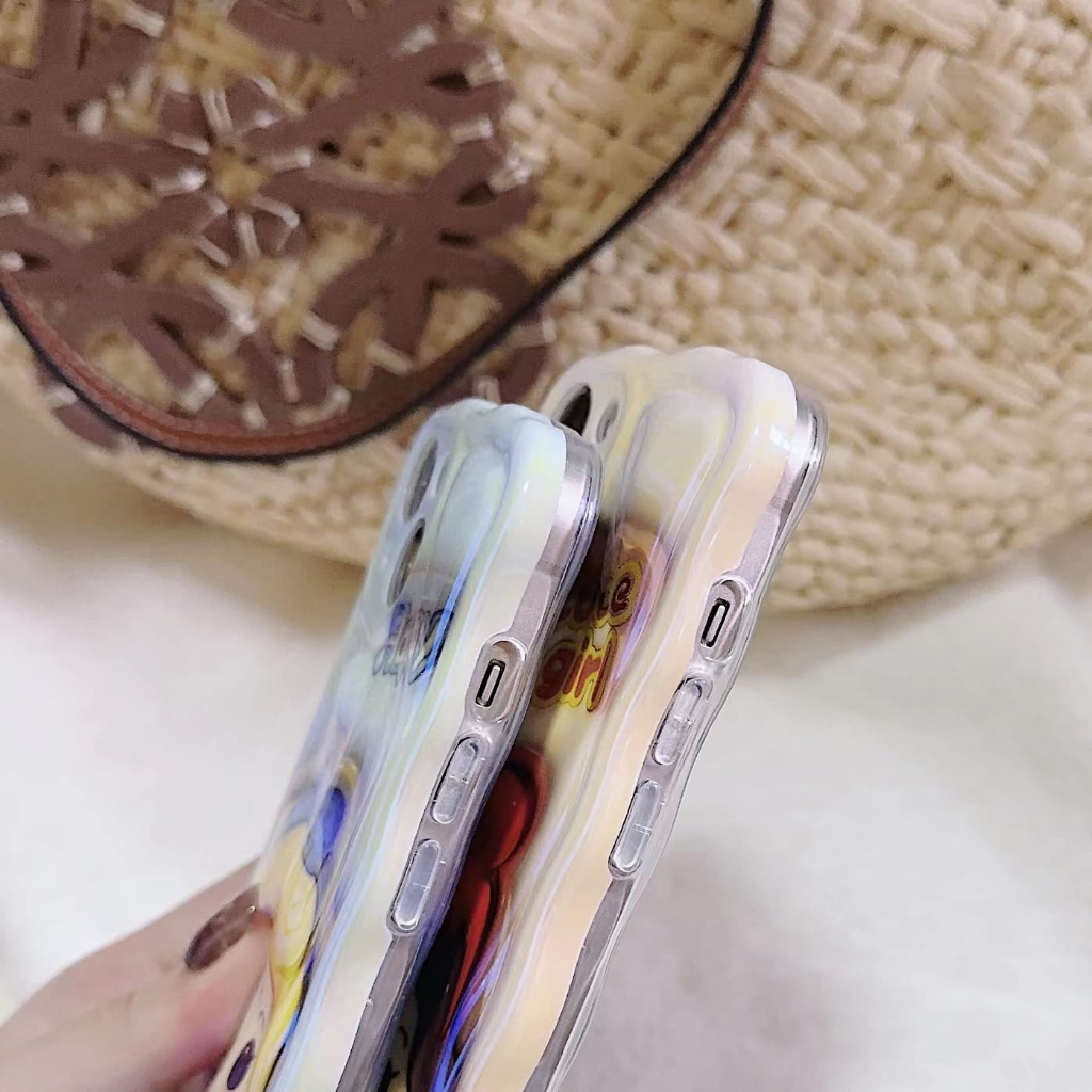 IPHONE Bingkai Foto Happy Cute Girl Princess Desain Gelang Merah Casing Ponsel Kompatibel Dengan Iphone12 13 14 11 Pro Max Ggrzxc