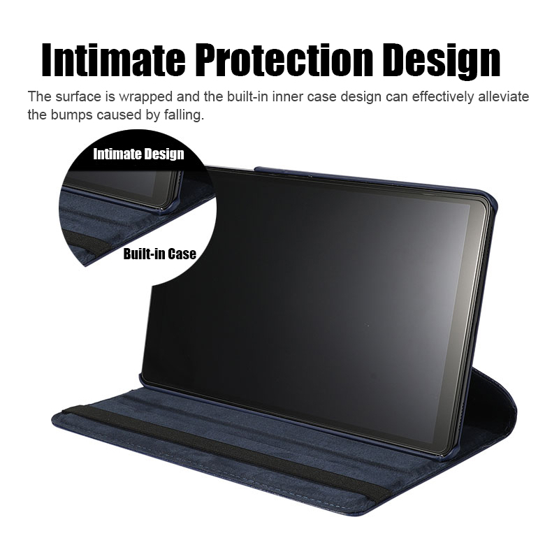 Untuk Lenovo Tab M9 (2022) 9.0 &quot;TB-310FU Fashion Tablet Skins Protection Cover360° Rotating Stand Casing Folio Flip Casing Kulit PU