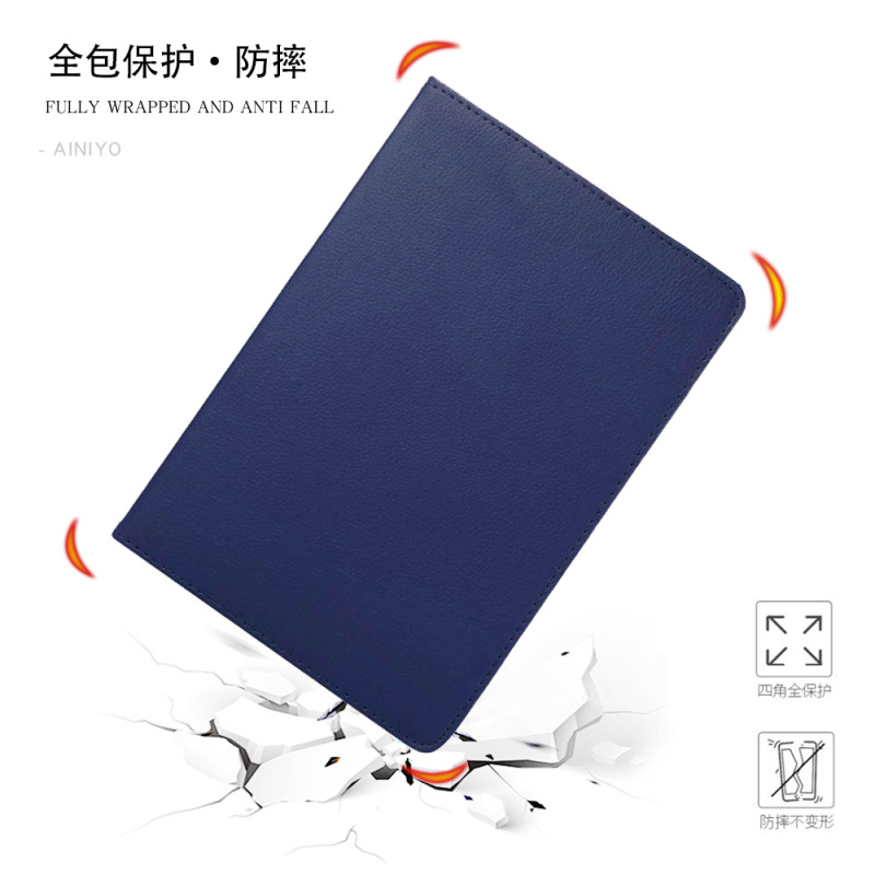 Untuk Lenovo Tab M9 (2022) 9.0 &quot;TB-310FU Fashion Tablet Skins Protection Cover360° Rotating Stand Casing Folio Flip Casing Kulit PU