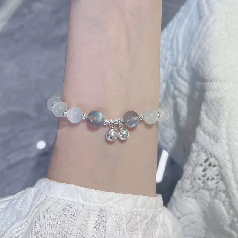 Opal Bell Gelang Cahaya Mewah Antik Super Peri Pacar Gelang Kecil Segar Bernilai Tinggi Gaya Baru Transfer Gelang Gelang