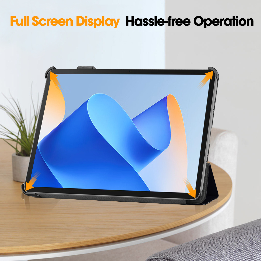 Untuk Xiaomi Pad6 (2023) 11.0 &quot;Mi Pad6 Pro Kualitas Tinggi Tablet Perlindungan Case Casing Fashion Dicat Pola Tri-fold Custer Flip Stand Leather Cover