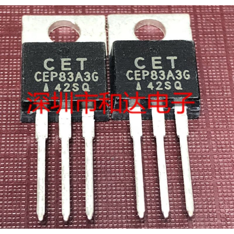 10pcs CEP83A3 83A3G TO-220 100A 30V Efek Lapangan MOS Tabung