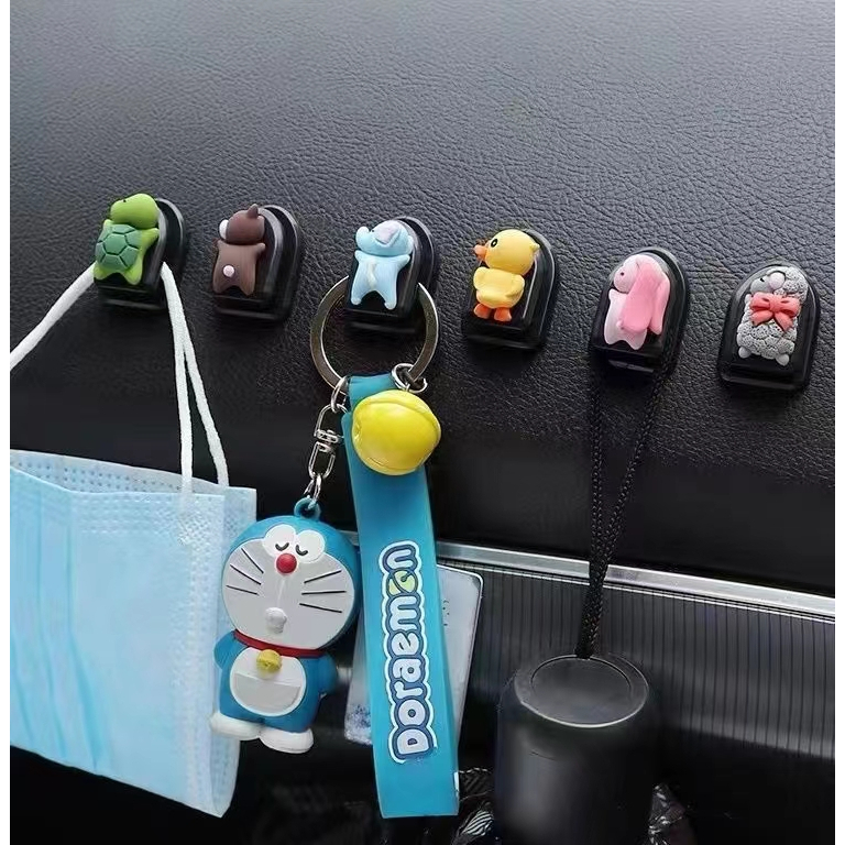 Mobil Kreatif Domba Kecil Kait Tak Terlihat, Bebek Kuning Kecil Menggemaskan Hiasan Kait Di Dalam Mobil