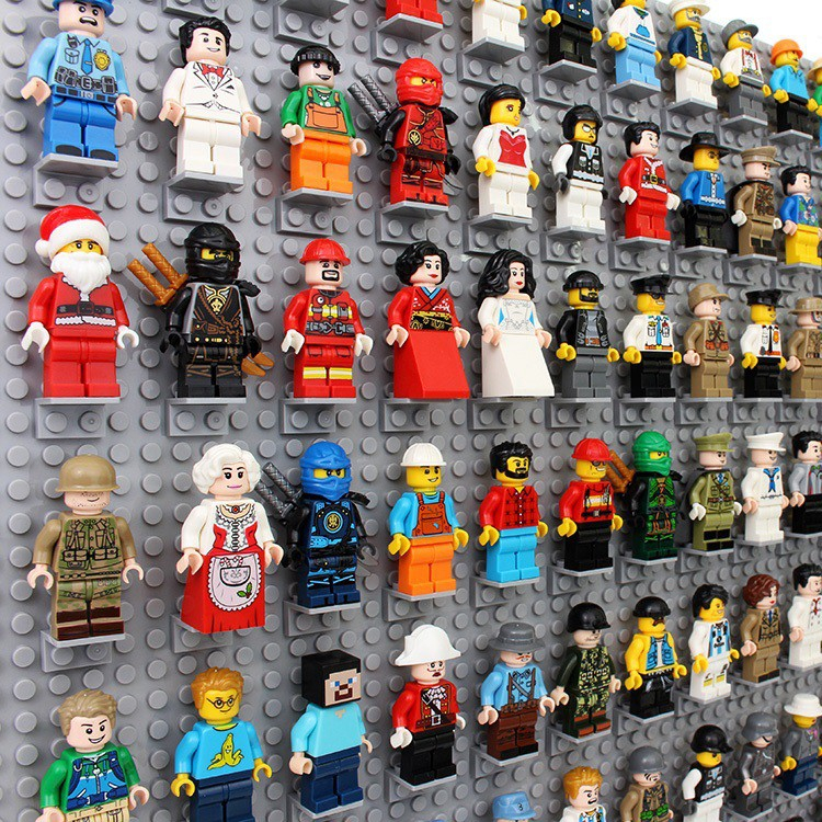 Minifigure Display bracket Mainan Blok Bangunan