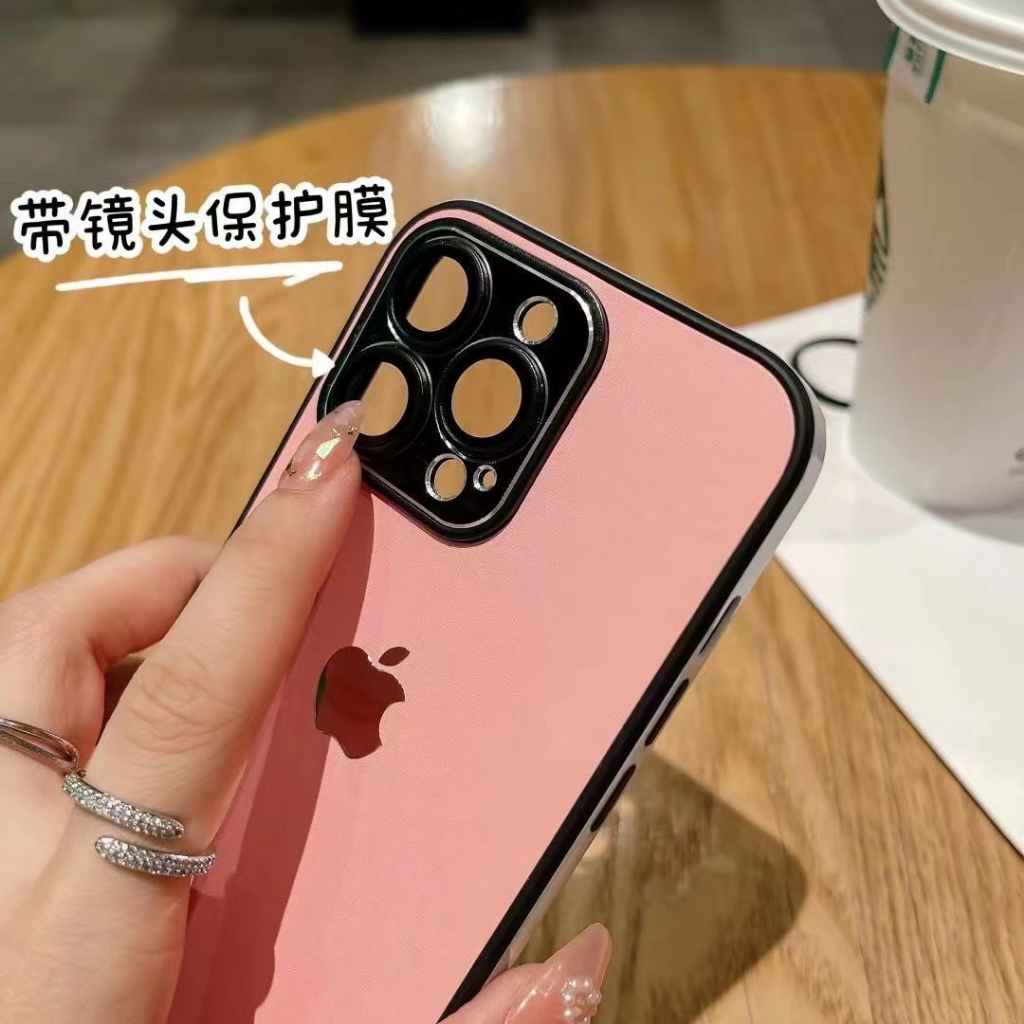 Kualitas Tinggi Kulit Ponsel Case iPhone 14 Pro Max 13 Pro Max 12 Pro Max11 Metal Lensa film Perlindungan Pencegah Jatuh Casing