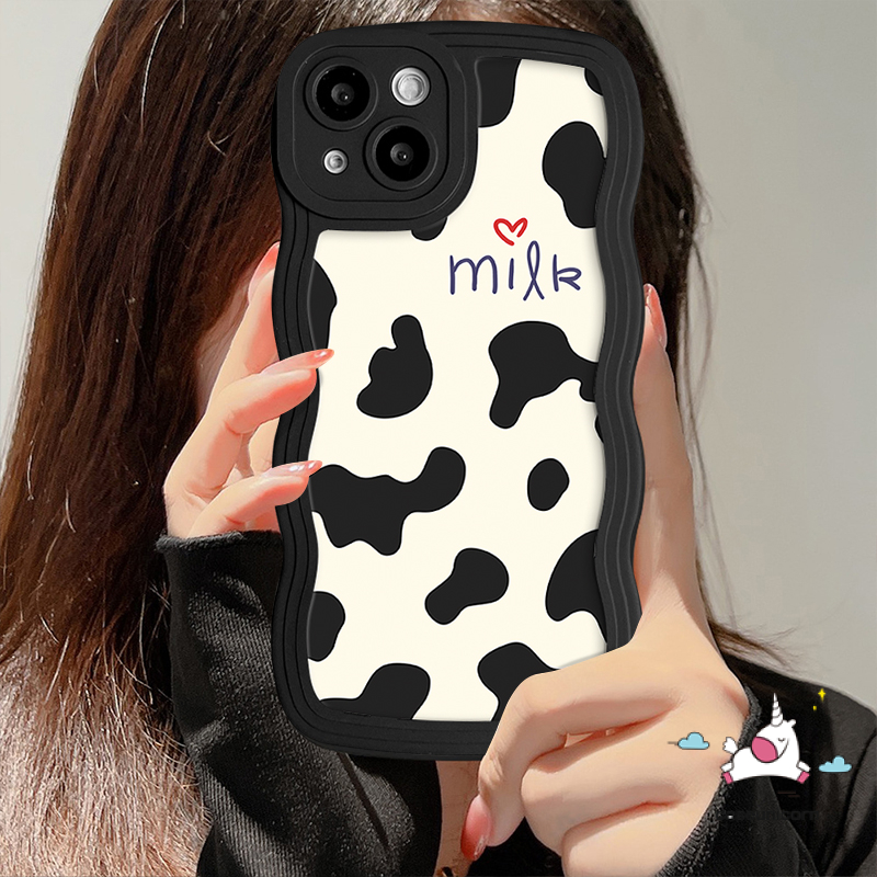 Soft Tpu Leopard Case Oppo A16 A3s A57 A17 A54 A17K A12 A15 A5s A16K A53 A7 A76 A74 A1k Reno 8T 8 7Z 6 8Z A77s A9 A5 A55 A16s A78 A96 A52 A95 A77 A92 A72 A58 Smiley Sarung Tepi Wavy