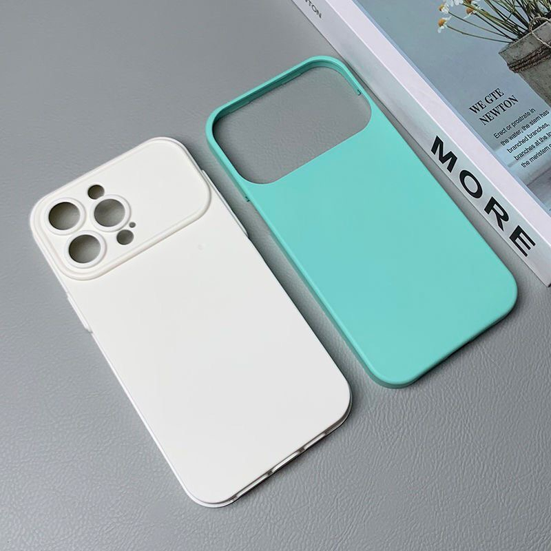 Silicone protective case, new lens with large window protection, suitable for iPhone X/XS/XR/XSMAX/11 12 13 14 Pro max anti drop phone case