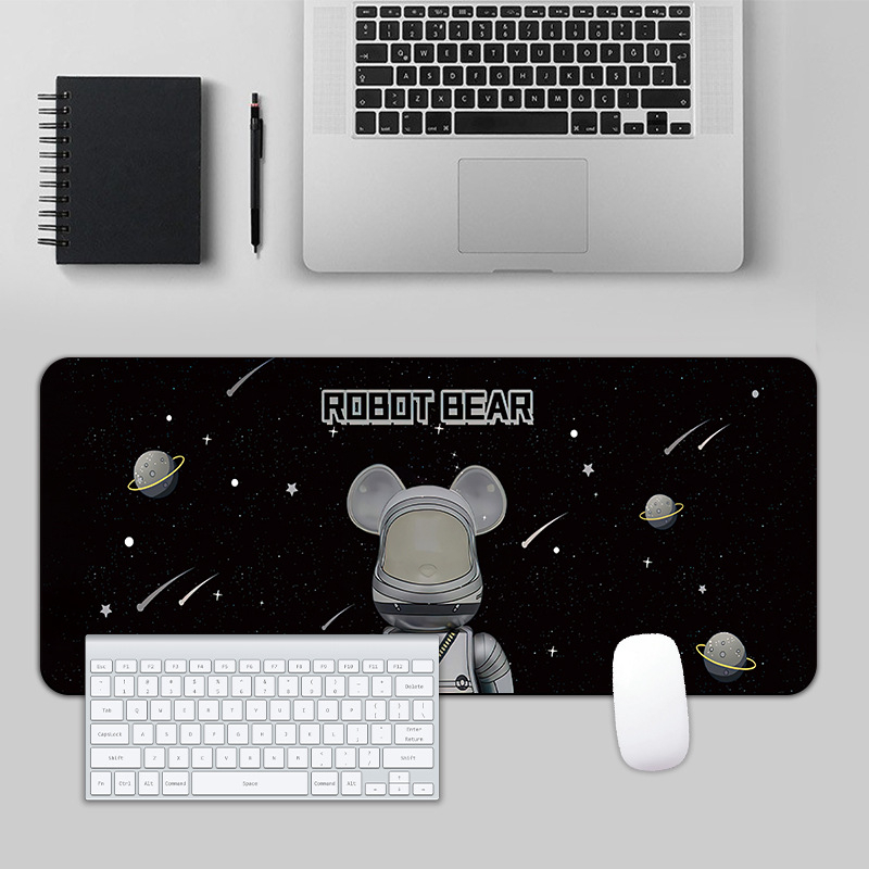 Dllencase Besar 80x30cm Tebal 3mm mouse liner Mengkhususkan Diri Dalam Game anti slip ultra Awet super Murah A350