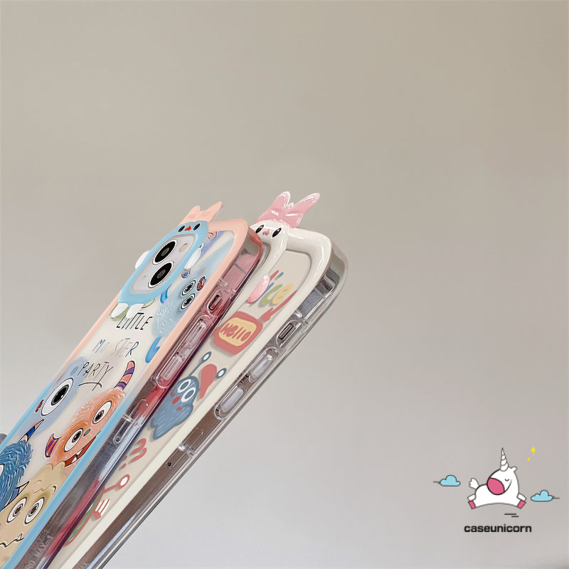 Soft Case Desain Kartun Monster Untuk Vivo Y16 Y35 Y15s Y20 Y22 Y21 Y12 Y11 Y15 Y02s Y15A Y15A Y15A Y20s Y12i V23 Y23 Y23E Y17 Y55 Y20i Y1 Y30 Y33S Y1 Y75 Y31S