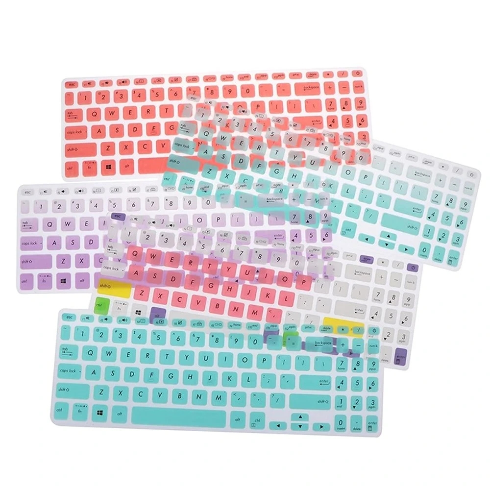 Untuk 15.6 Inci ASUS S5300 FL8700F Y5200 Y5100 V5000 X515MA A509 X509 A509M A516J A516M Lembut Ultra-Tipis Silikon Penutup Keyboard Laptop Pelindung