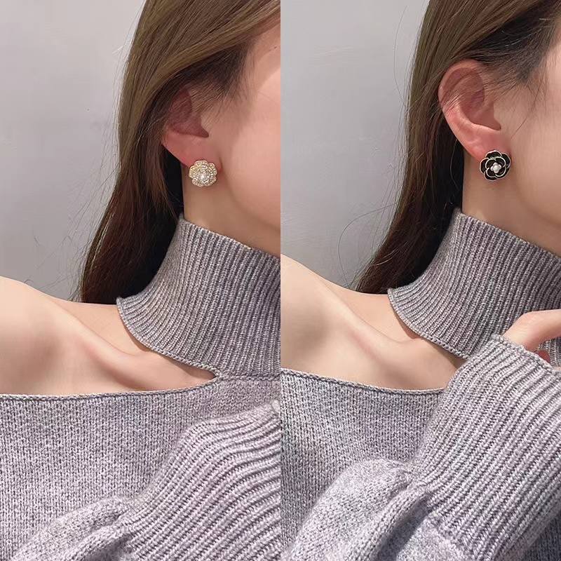 Anting Tusuk Lapis Silver 925 Gaya Korea Untuk Wanita